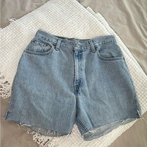 Classic Blue Denim Women's Shorts
